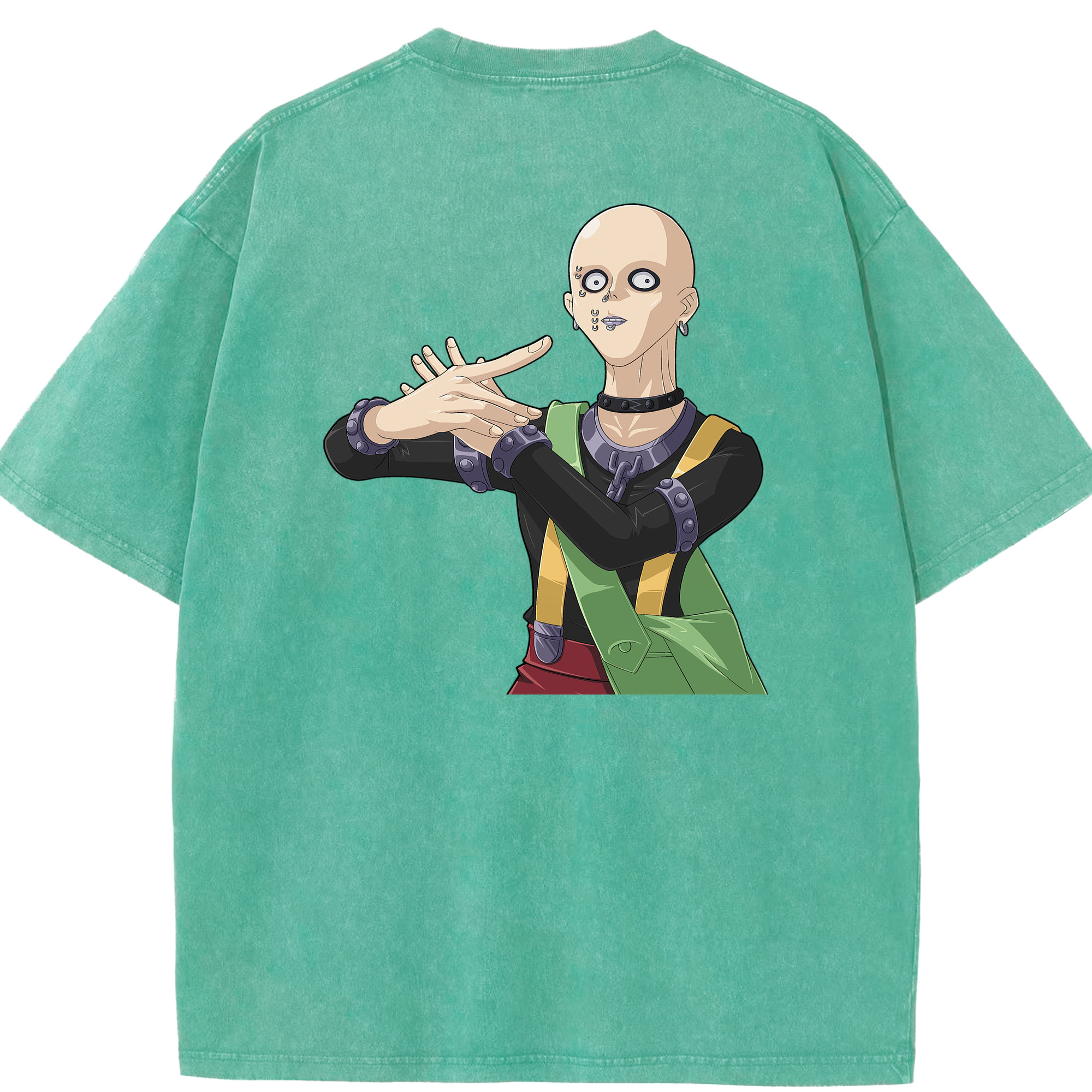 （画像用） 遊☆戯☆王 Yu-Gi-Oh! 綿100% ヴィンテージ風 半袖Tシャツ（背面プリント）